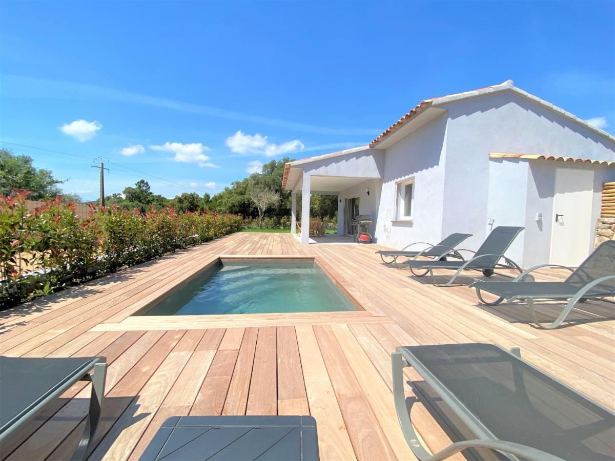 Villa Deux Chambres Avec Piscine Chauffee Proche Des Plages Sainte-Lucie de Porto-Vecchio Esterno foto